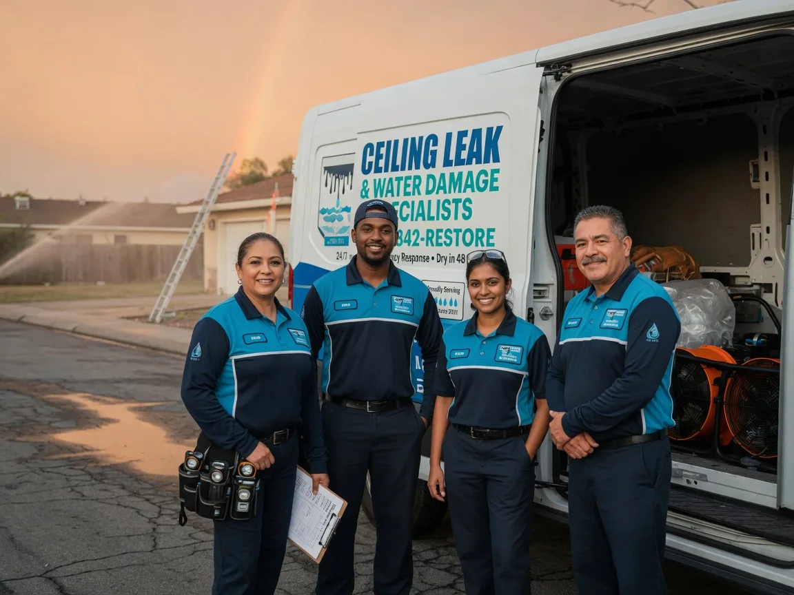 Ceiling Leak Cleanup company in Minong, WI